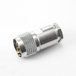 Connector N Male LMR400 Male Straight Clamp for 7D-FB