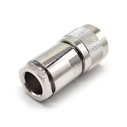 Connector N Male LMR400 Male Straight Clamp for 7D-FB