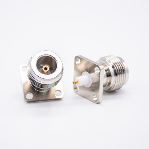 Connector Panel Mount Type N Welding Plate 4 Hole Flange Straight Female Solder for PCB Mount Connector Panel Mount Type N Welding Plate 4 Hole Flange Straight Female Solder for PCB Mount