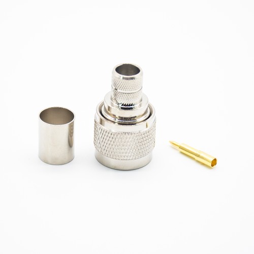 Connector Type N RG 213 Male Straight Crimp for SYV50-7 Connector Type N RG 213 Male Straight Crimp for SYV50-7