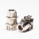 Edge Mount N Type Connector Straight Female Bulkhead Receptacle