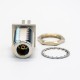 Edge Mount N Type Connector Straight Female Bulkhead Receptacle