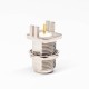 Edge Mount N Type Connector Straight Female Bulkhead Receptacle
