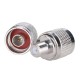 F Jack Female to N Plug Male RF Coaxial Connector Adapter