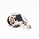Hexagonal N Connector Male Right Angled Crimp Type for Coaxial Cable Hexagonal N Connector Male Right Angled Crimp Type for Coaxial Cable