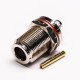 N Bulkhead Connector Jack 180 Degree Crimp Type Waterproof