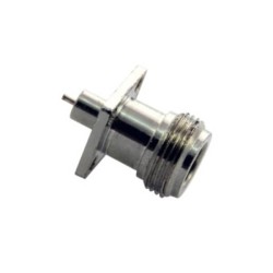 N Connector Bulkhead Straight Jack Crimp type for RG174_316