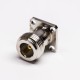 N Connector Female Panel Mount Straight Dust Cap Epoxy Captivate