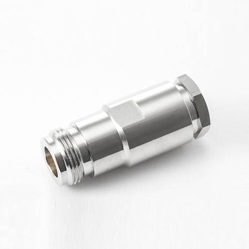 N Connector RG214 Female Straight Clamp for Cable