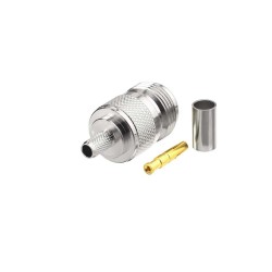 N Connectors Straight Jack Crimp for RG58 LMR195