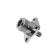 N Female Jack to SMA Female Jack Flange Mount RF Coaxial Connector Adapter