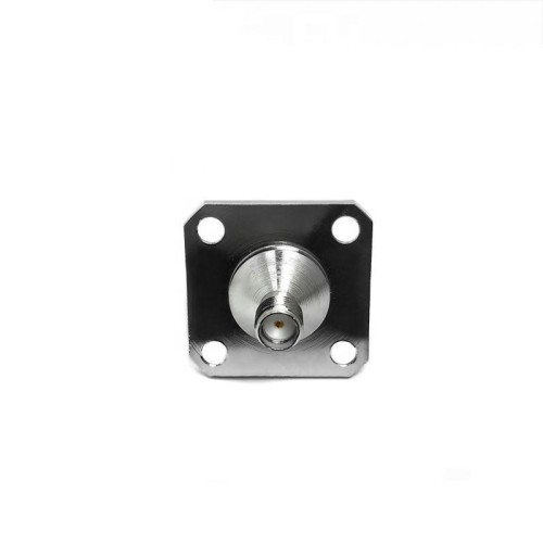 N Female Jack to SMA Female Jack Flange Mount RF Coaxial Connector Adapter