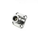 N Female Jack to SMA Female Jack Flange Mount RF Coaxial Connector Adapter