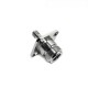N Female Jack to SMA Female Jack Flange Mount RF Coaxial Connector Adapter