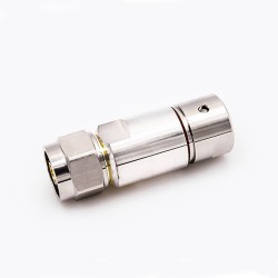 N Male Coax Connector Straight Clamp for 1/2