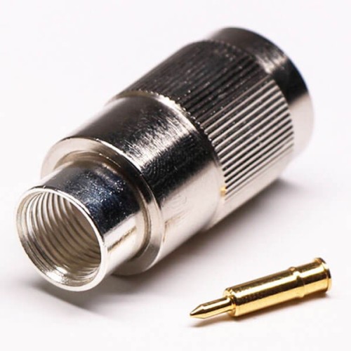 N Male Connector 180 Dergree Solder Type Coaxial Connector for Cable N Male Connector 180 Dergree Solder Type Coaxial Connector for Cable