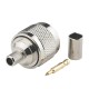N Male Crimp Connector Straight Plug for Cable LMR240