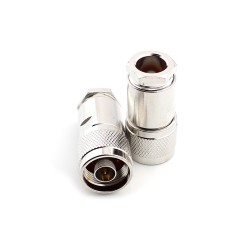 N Male Plug Clamp Type RF Coaxial Connector for Cable 50-7DFB RG8