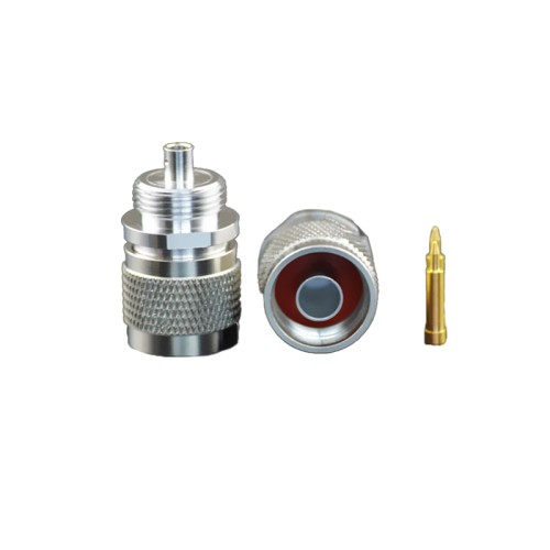 N Male Plug Connector Bulkhead for RG142/RG223 Cable RF Coaxial