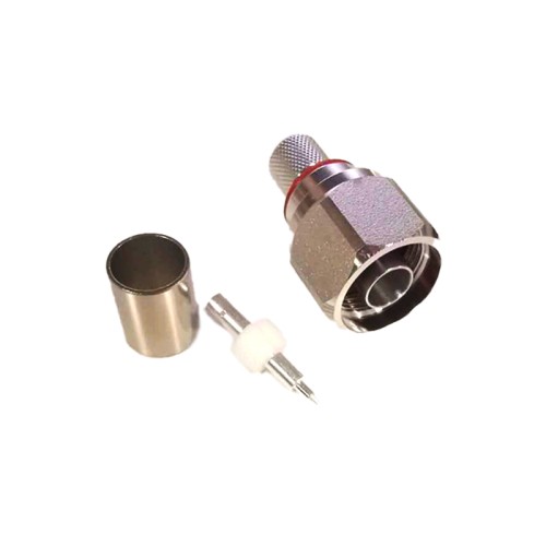 N Male Plug Crimp for Cable RG50-7/LMR400 RF Coaxial Connector