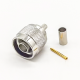 N Male Plug Straight RF Coaxial Connector Crimp Type for Cable RG142 RG223