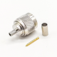 N Male Plug Straight RF Coaxial Connector Crimp Type for Cable RG142 RG223