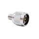 N Male Plug to F Female Jack RF Coaxial Connector Adapter Straight