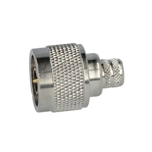 N Male Straight 50 Ω Crimped Connector for Cable