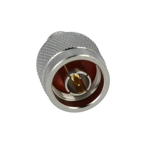 N Male Straight 50 Ω Crimped Connector for Cable