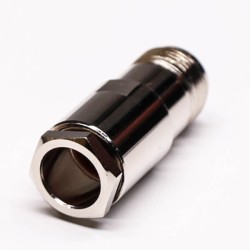 N Type 180 Degree Angle Female Clamp Type for Coaxial Cable
