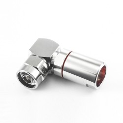N Type 90 Degree Connector Male Clamp for 1/2 Ordinary Cable