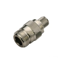 N Type Cable Crimp Type Straight Jack for RG214