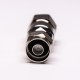 N Type Coax Connector Straight Plug Clamp Type Waterproof