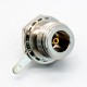 N Type Connector Bulkhead Female 180 Degree for Panel Mount