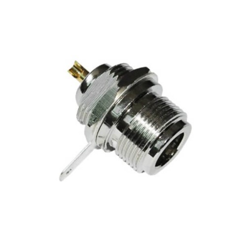 N Type Connector Bulkhead Female 180 Degree for Panel Mount