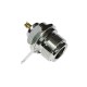 N Type Connector Bulkhead Female 180 Degree for Panel Mount