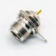 N Type Connector Bulkhead Female 180 Degree for Panel Mount