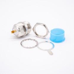 N Type Connector Bulkhead Female 180 Degree Solder Type