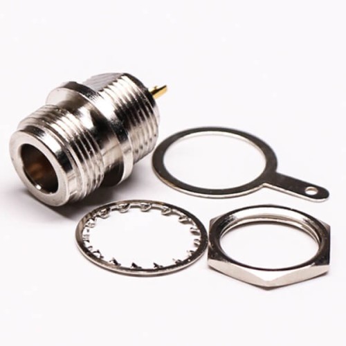 N Type Connector Cable Straight Jack Solder Cup for Coaxial Cable