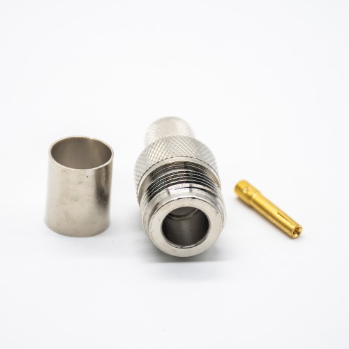 N Type Connector for RG 214 Jack Crimp Type for Cable N Type Connector for RG 214 Jack Crimp Type for Cable