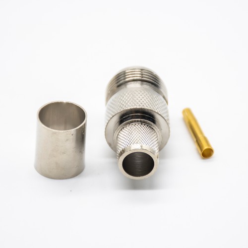 N Type Connector for RG 214 Jack Crimp Type for Cable N Type Connector for RG 214 Jack Crimp Type for Cable