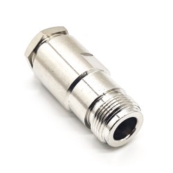 N Type Connector for RG8 Cable Female Straight Clamp for LMR400
