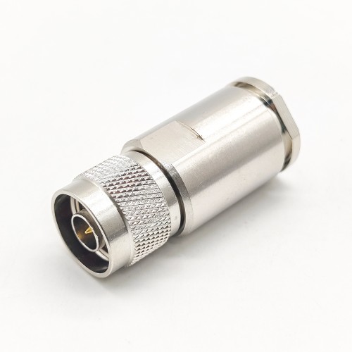 N Type Connector Hermetic Male Straight Clamp for 1/2 N Type Connector Hermetic Male Straight Clamp for 1/2