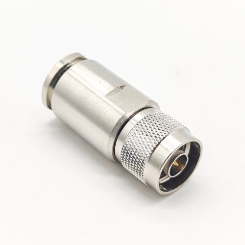 N Type Connector Hermetic Male Straight Clamp for 1/2 N Type Connector Hermetic Male Straight Clamp for 1/2