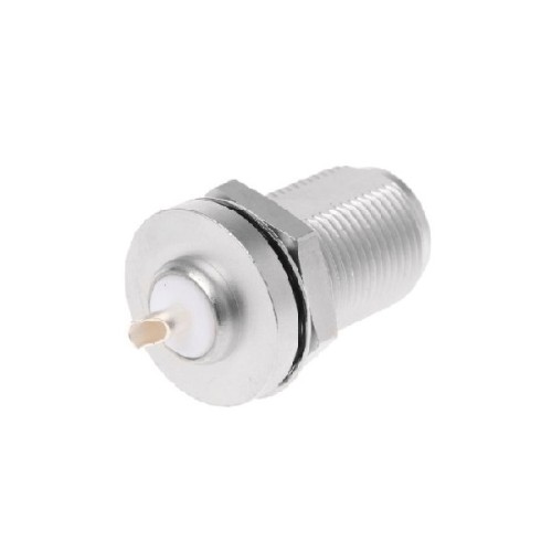 N Type Connector Jack 50Ω Straight Panel Mount Solder Termination 11GHz N Type Connector Jack 50Ω Straight Panel Mount Solder Termination 11GHz