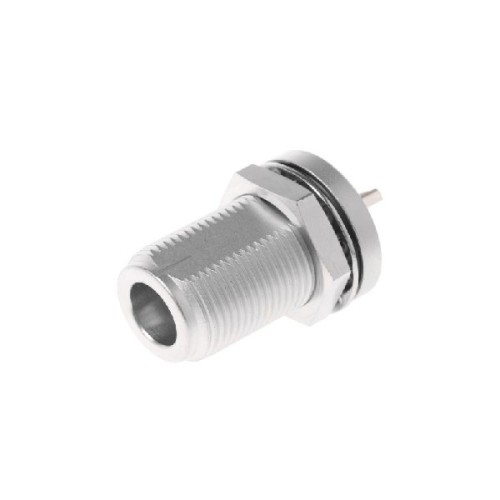 N Type Connector Jack 50Ω Straight Panel Mount Solder Termination 11GHz N Type Connector Jack 50Ω Straight Panel Mount Solder Termination 11GHz