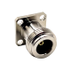 N Type Connector Jack Straight 4Hole Flange for Panel Mount N Type Connector Jack Straight 4Hole Flange for Panel Mount