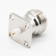 N Type Connector Jack Straight 4Hole Flange for Panel Mount N Type Connector Jack Straight 4Hole Flange for Panel Mount
