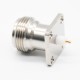 N Type Connector Jack Straight 4Hole Flange for Panel Mount N Type Connector Jack Straight 4Hole Flange for Panel Mount