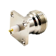 N Type Connector Jack Straight 4Hole Flange for Panel Mount N Type Connector Jack Straight 4Hole Flange for Panel Mount